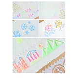 ステンシルシート 8枚セット ステンシルプレート | PlusNao | 詳細画像7 
