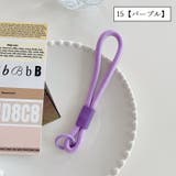 スマホストラップ ハンドストラップ ロープ風 | PlusNao | 詳細画像11