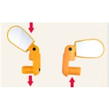 自転車用ミラー サイドミラー 単品 | PlusNao | 詳細画像6