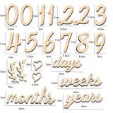 レターバナー 木製 ベビー | PlusNao | 詳細画像7 