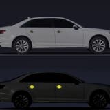 カーステッカー 8枚セット ドアハンドル | PlusNao | 詳細画像4 