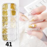 ネイルパーツセット アクセサリーパーツ メタリックパーツ | PlusNao | 詳細画像16