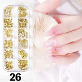 ネイルパーツセット アクセサリーパーツ メタリックパーツ | PlusNao | 詳細画像8
