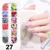 ネイルパーツセット アクセサリーパーツ メタリックパーツ | PlusNao | 詳細画像9