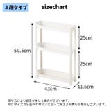 すき間収納ラック 幅11 5cm | PlusNao | 詳細画像13 