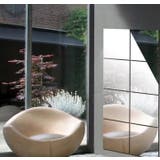 ウォールミラーステッカー ミラーシール ウォールステッカー | PlusNao | 詳細画像10 