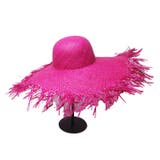 麦わら帽子 つば広帽子 麦わら帽 | PlusNao | 詳細画像9