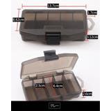 ルアーケース 釣り具入れ ルアーボックス | PlusNao | 詳細画像10 