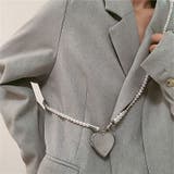 コンパクトミラー 手鏡 ショルダーストラップ付き | PlusNao | 詳細画像2