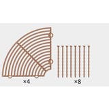 植木鉢グリッド プランターカバー ガード | PlusNao | 詳細画像6 