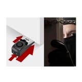 ドアストッパー型防犯アラーム 防犯ブザー 防犯ドアストッパー | PlusNao | 詳細画像5 