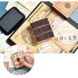 木製スタンプ 木製ゴム印 12個セット | PlusNao | 詳細画像10 