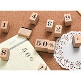 木製スタンプ 木製ゴム印 12個セット | PlusNao | 詳細画像4 