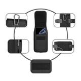 ベルトポーチ 単品 ウエストポーチ | PlusNao | 詳細画像8