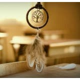 ドリームキャッチャー キーホルダー風 幸運アイテム | PlusNao | 詳細画像3 