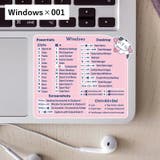 パソコンアクセサリー ショートカットキー ステッカー | PlusNao | 詳細画像5