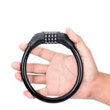 ダイヤル式ワイヤーロック 4桁ダイヤルロック 自転車 | PlusNao | 詳細画像6 