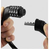 ダイヤル式ワイヤーロック 4桁ダイヤルロック 自転車 | PlusNao | 詳細画像9 