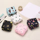 サニタリーポーチ 化粧ポーチ ナプキン用ポーチ | PlusNao | 詳細画像2 