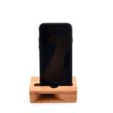 スマホスピーカー スマホスタンド 木製 | PlusNao | 詳細画像2