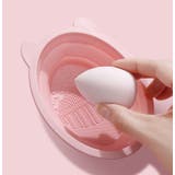 メイクブラシクリーナー メイクスポンジクリーナー シリコン | PlusNao | 詳細画像5 