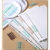 バインダーリング ルーズリーフリング 同色5個セット | PlusNao | 詳細画像3 