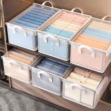 衣類収納ボックス 収納ケース 蓋付き | PlusNao | 詳細画像2