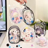 クリアポーチ ミニポーチ アクセサリーポーチ | PlusNao | 詳細画像5 