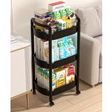 キッチンワゴン キャスター付き 3段 | PlusNao | 詳細画像2 