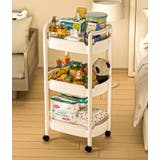 キッチンワゴン キャスター付き 3段 | PlusNao | 詳細画像3 