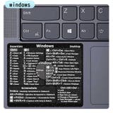 ショートカットキーステッカー キーボードアクセサリー パソコンアクセサリー | PlusNao | 詳細画像3 