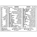 ショートカットキーステッカー キーボードアクセサリー パソコンアクセサリー | PlusNao | 詳細画像9 