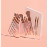 メイクブラシ 13本セット 収納袋付き | PlusNao | 詳細画像2