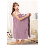 着れるバスタオル レディース バス用品 | PlusNao | 詳細画像10