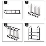 シューズラック 4段 シューズボックス | PlusNao | 詳細画像12