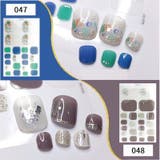 ネイルシール 足用 フットネイル | PlusNao | 詳細画像9 