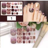 ネイルシール 足用 フットネイル | PlusNao | 詳細画像4 