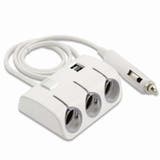 シガーソケット 3連 2USB | PlusNao | 詳細画像2 