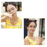 伊達めがね 伊達メガネ レディース | PlusNao | 詳細画像4 