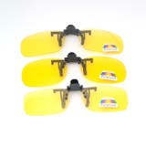 クリップオンサングラス サングラスクリップ オーバーグラス | PlusNao | 詳細画像4 