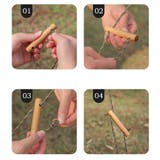 ロープテンショナー 4個セット 木製 | PlusNao | 詳細画像6 