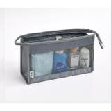 化粧ポーチ コスメポーチ メッシュ | PlusNao | 詳細画像11 