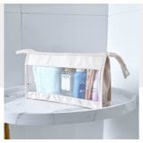 化粧ポーチ コスメポーチ メッシュ | PlusNao | 詳細画像3 