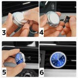 車用時計 カークロック 吹き出し口 | PlusNao | 詳細画像8 