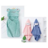 湯上りタオル フード付き バスタオル | PlusNao | 詳細画像9