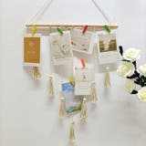 タペストリー マクラメ フォトガーランド | PlusNao | 詳細画像7 