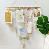 タペストリー マクラメ フォトガーランド | PlusNao | 詳細画像8 