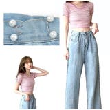 ウエストバックル ボタン リベット付き | PlusNao | 詳細画像2 