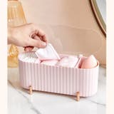 コットンケース 綿棒ケース メイクスポンジケース | PlusNao | 詳細画像3