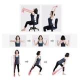 トレーニングチューブ エクササイズバンド ゴムバンド | PlusNao | 詳細画像4 